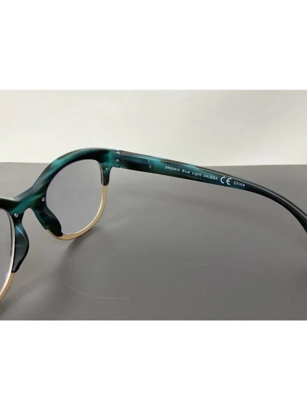 Peepers Georgia 3236 +2.75Readers Reading Glasses Teal Gold